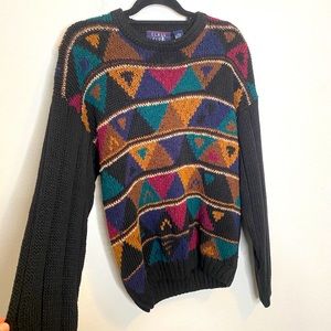 Vintage ClassClub round neck Knit Sweater
